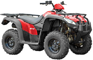 2012 KYMCO MXU 500 IRS Shaft Drive Utility ATV