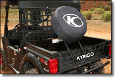2014 KYMCO UXV 700i Tire Rack