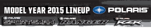2015 Polaris ATV & SxS Lineup