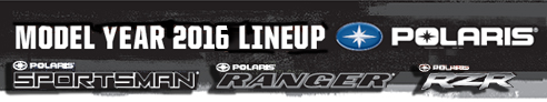 2016 Polaris ATV & SxS Lineup