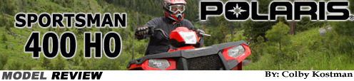 2011 Polaris Sportsman 400 HO Utility ATV