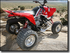 2008 Polaris Outlaw 450MXR & 525S ATV