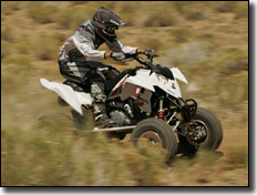 2008 Polaris Outlaw 450 MXR & 525 S ATV 