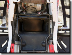 2008 Polaris Outlaw 450MXR & 525S ATV airfilter box