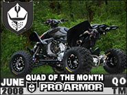 Project Black Honda 450R ATV