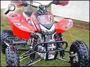 Front Honda 400ex ATV