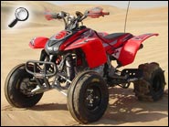 Sand Dunes Red 400ex ATV