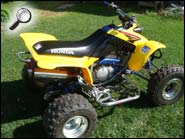 TRX416EX ATV Yellow