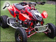 TRX450R Red ATV