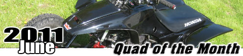 Chase Ottway's  Honda TRX 450R ATV - Quad of the Month