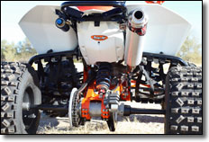 Conrad Funke's KTM 450 SX ATV