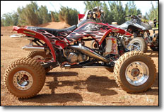 Joshua Ibrao's Honda 250R ATV
