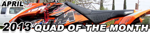 Quad of the Month - January 2013 - Brandon Kranz's Honda 400EX Sport ATV