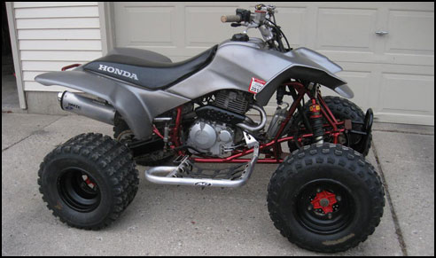Brandon Kranz' Honda 400EX Sport ATV