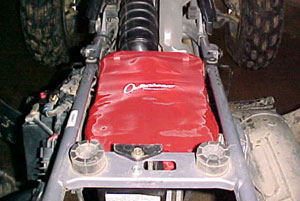 picture of the outewears airbox cover on a Honda 400EX