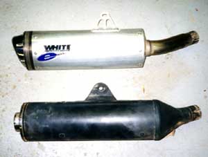 White Brothers Exhaust vs Stock
