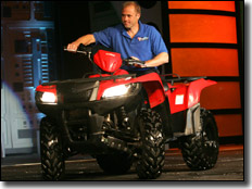 #55 Doug Gust on the all new King Quad 450 4x4 Utility ATV 