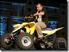 Suzuki's ATV Operations Manager, Rod Lopusnak
