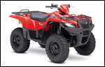 Suzuki Red KingQuad 450 4x4 Utility ATV