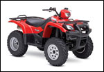 Red Vinson 500 4x4 Semi-Auto ATV 
