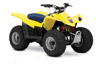 Yellow Suzuki QuadSport Z50 Mini ATV