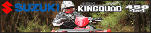 2007 Suzuki King Quad 450 4x4 Utility ATV