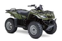 Green KingQuad 450 AXi 4x4 ATV 