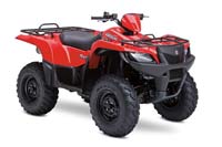 Red KingQuad 450 AXi ATv