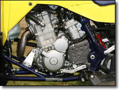 2009 Suzuki LT-Z400 Quad Sport ATV Engine