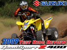 2009 Suzuki Z400 QuadSport ATV Test Ride / Review 