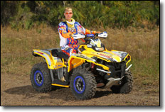 Team UXC Racing's Michael Swift - 2012 Can-Am Outlander Utility ATV