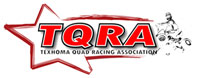 TQRA  ATV Motocross Racing Logo - Texhoma Quad Racing Association
