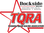 TQRA  ATV Motocross Racing Logo - Texhoma Quad Racing Association