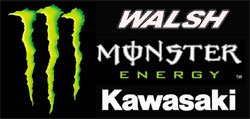 Walsh Race Craft  / Monster Energy Kawasaki ATV Logo