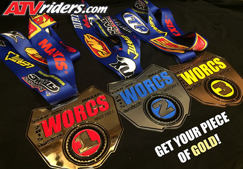 WORCS Racing Series Award Metals