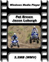 2006 Yamaha YFZ450 Pat Brown and Jason Luburgh
