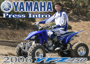 2006 Yamaha YFZ450