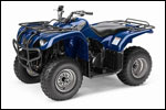 2007 Blue Yamaha Big Bear 250 ATV