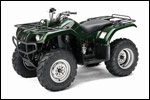 Green 2007 Yamaha Grizzly 350 Automatic ATV