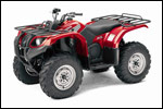 Red 2007 Grizzly 400 Auto. 4x4 ATV