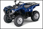 Blue 2007 Yamaha Grizzly 700 FI Auto. 4x4 Utility ATV
