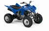 blue 2007 Yamaha Raptor 350 ATV