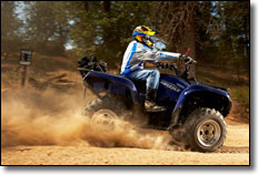 2009 Yamaha Grizzly 550 4x4 FI EPS Utility ATV
