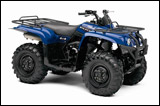 2008 Yamaha Blue Big Bear 400 IRS 4x4 Utility ATV 