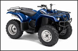 Blue 2008 Grizzly 350 Automatic Utility ATV