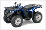 Blue  2008 Grizzly 450 Automatic 4x4 IRS Utility ATV