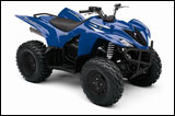 Blue 2008 Yamaha Wolverine 450 Sport ATV