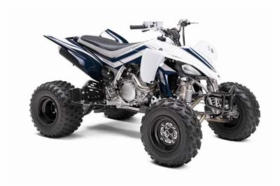Yamaha YFZ450 White Special Edition ATV