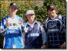 Yamaha's Freestyle Team (left to Right)