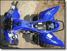 2008 Yamaha Raptor 250 ATV 